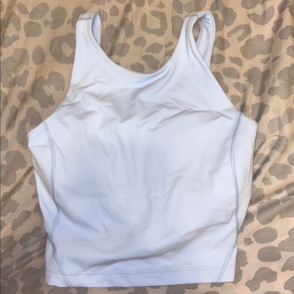 Lululemon Halter Light Blue Tank Top - Picture 1 of 2